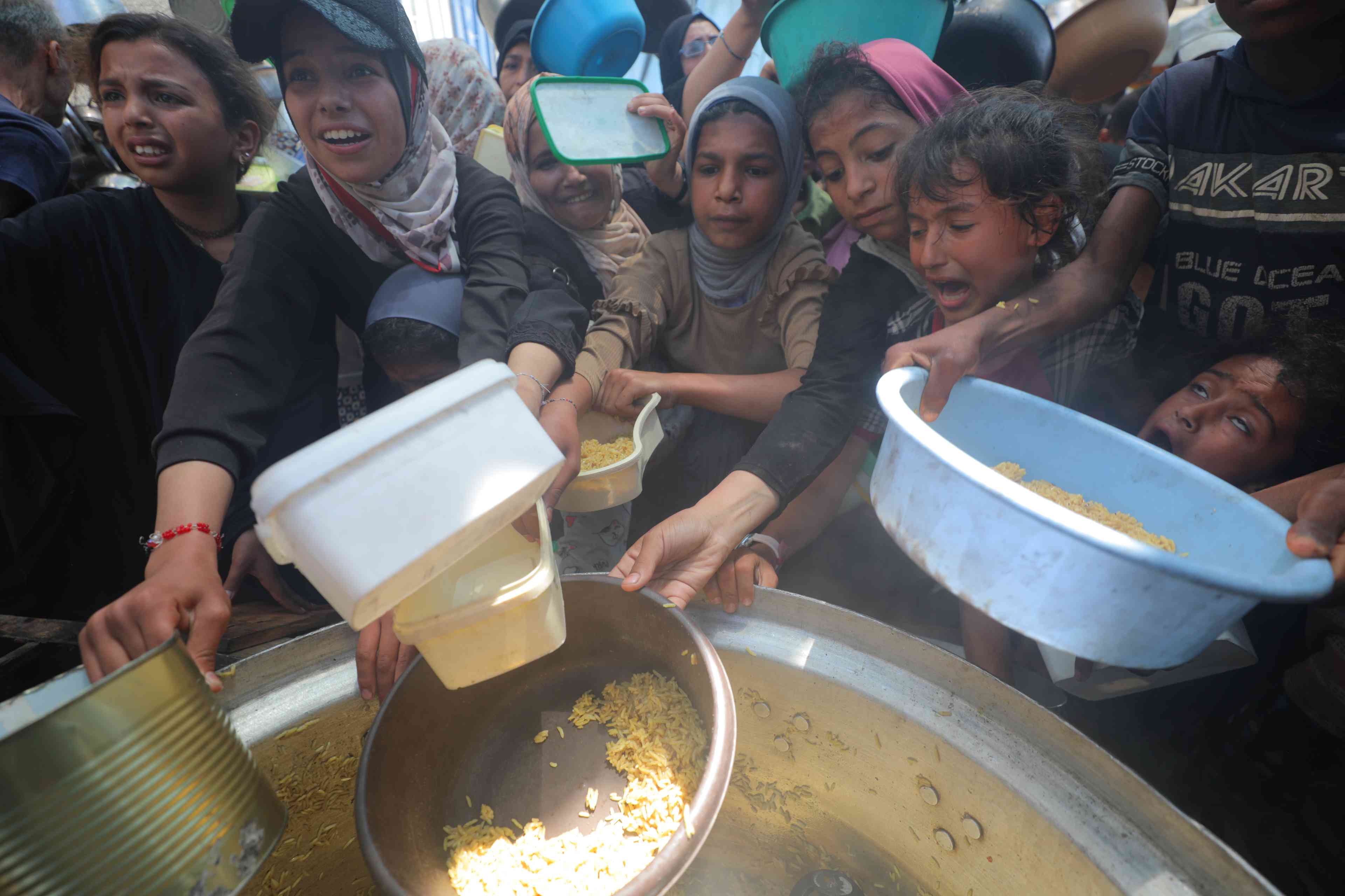 Humanitarian aid. background