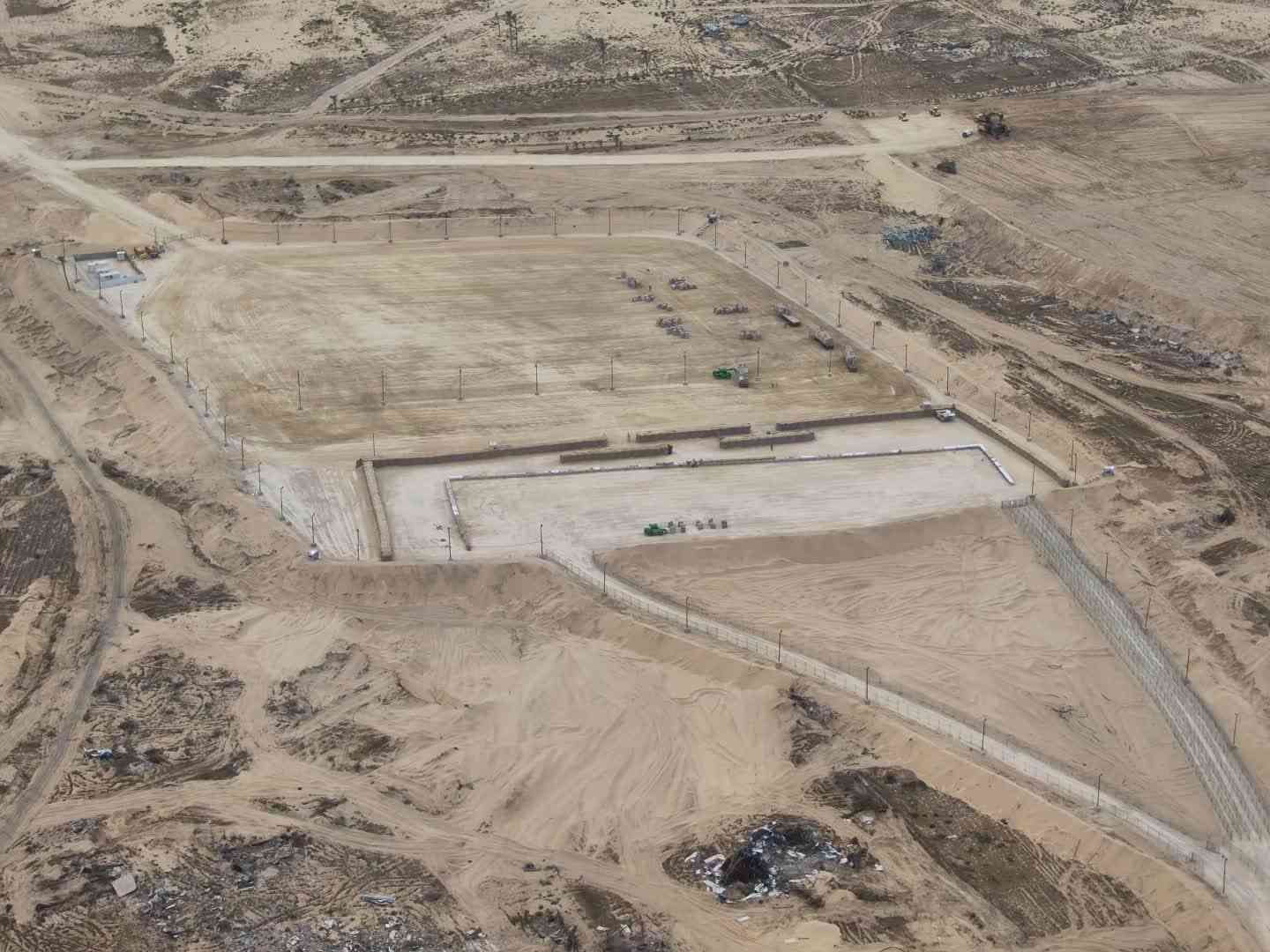 Humanitarian aid center background