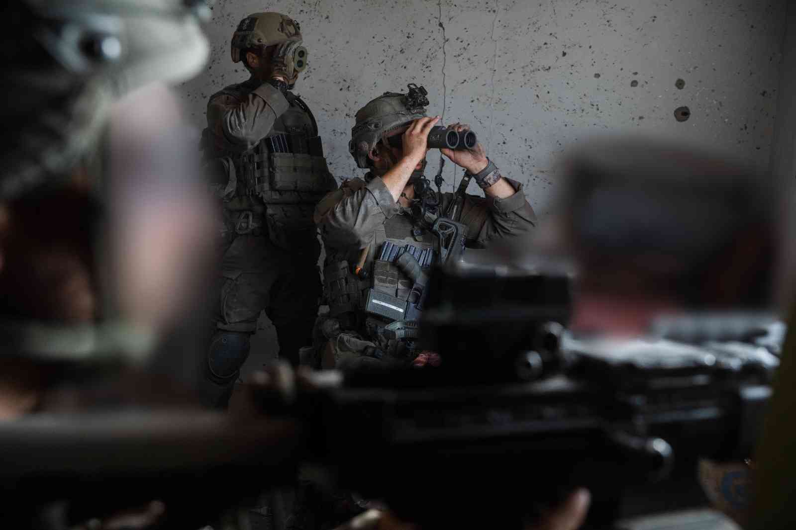 IDF Givati Brigade Operating in Gaza background