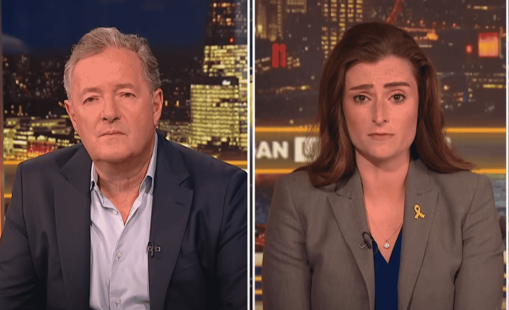 Piers Morgan bullies Natasha Hausdorff background