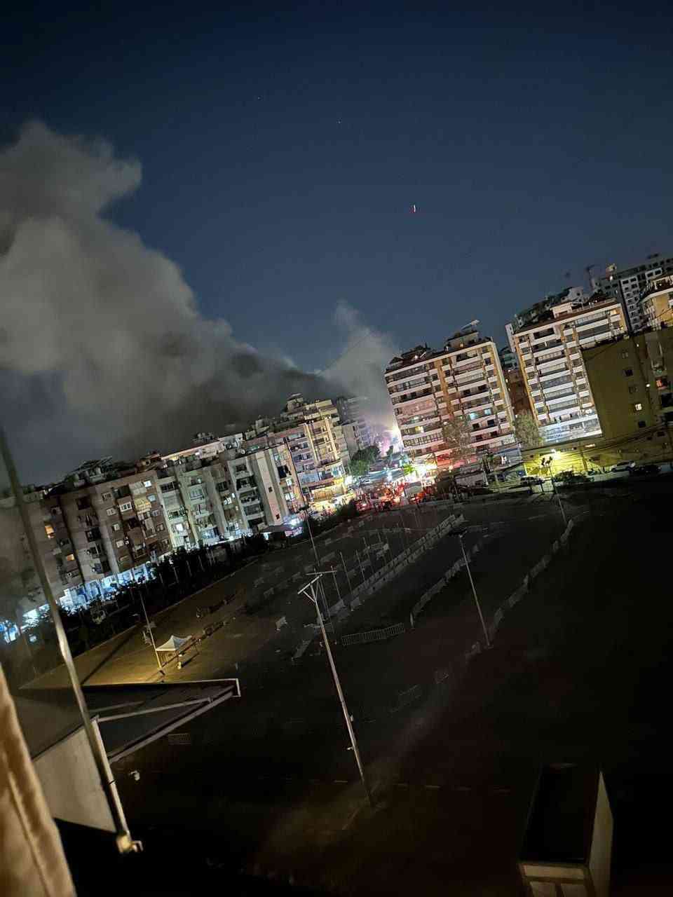 Bombing Beirut. background