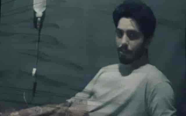 Hamas footage of hostage Matan Zangauker background