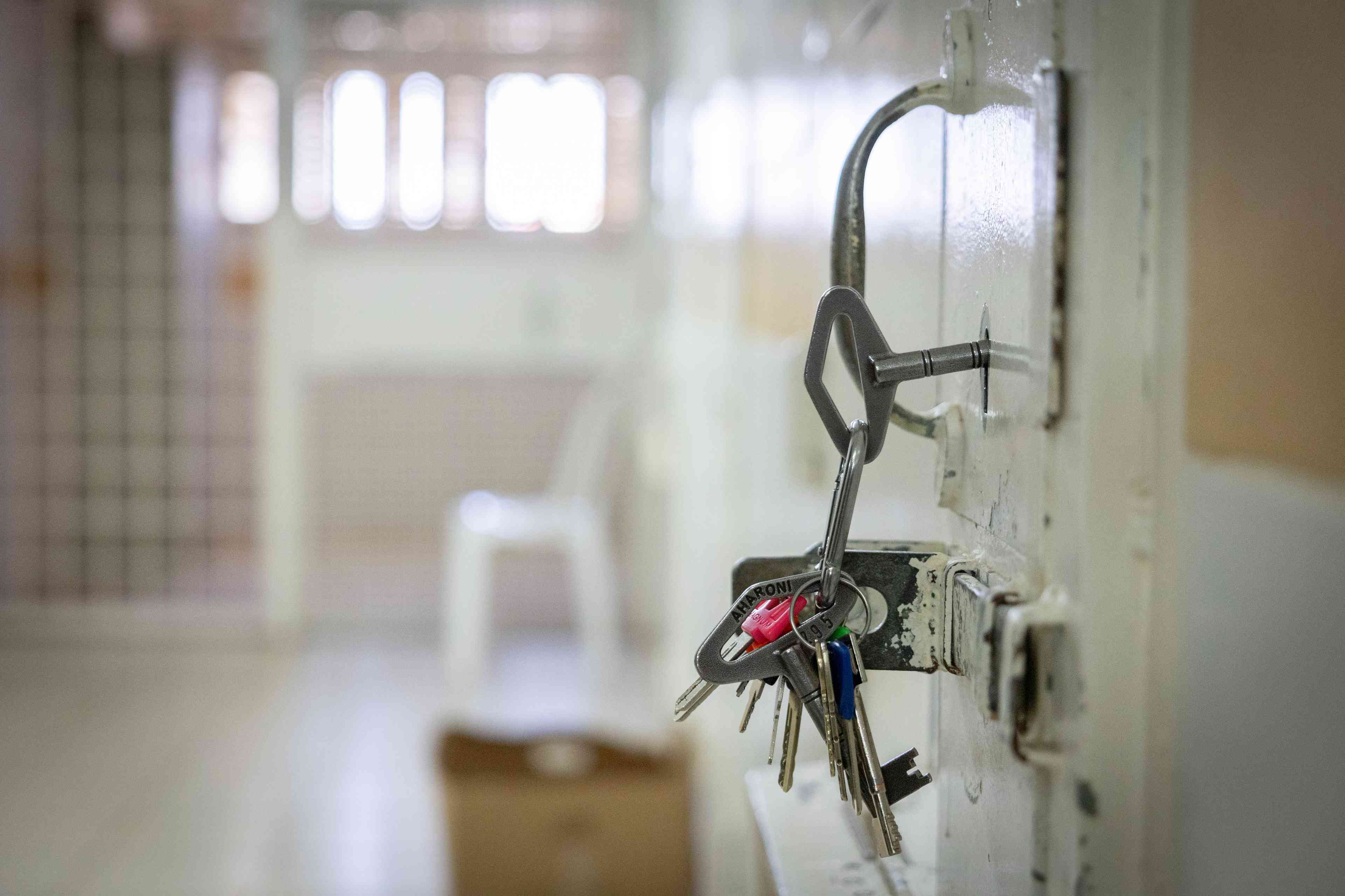 The Israel Prison Service (IPS) hospital, located inside the Ayalon Prison, in central Israel, February 2, 2025. background