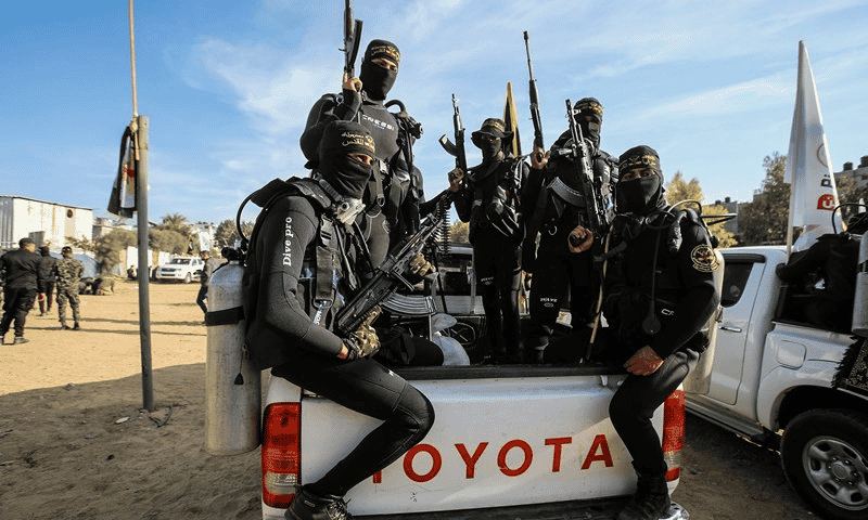 Hamas terrorists background