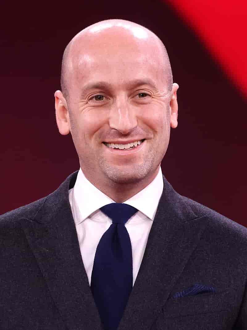 Stephen Miller. background