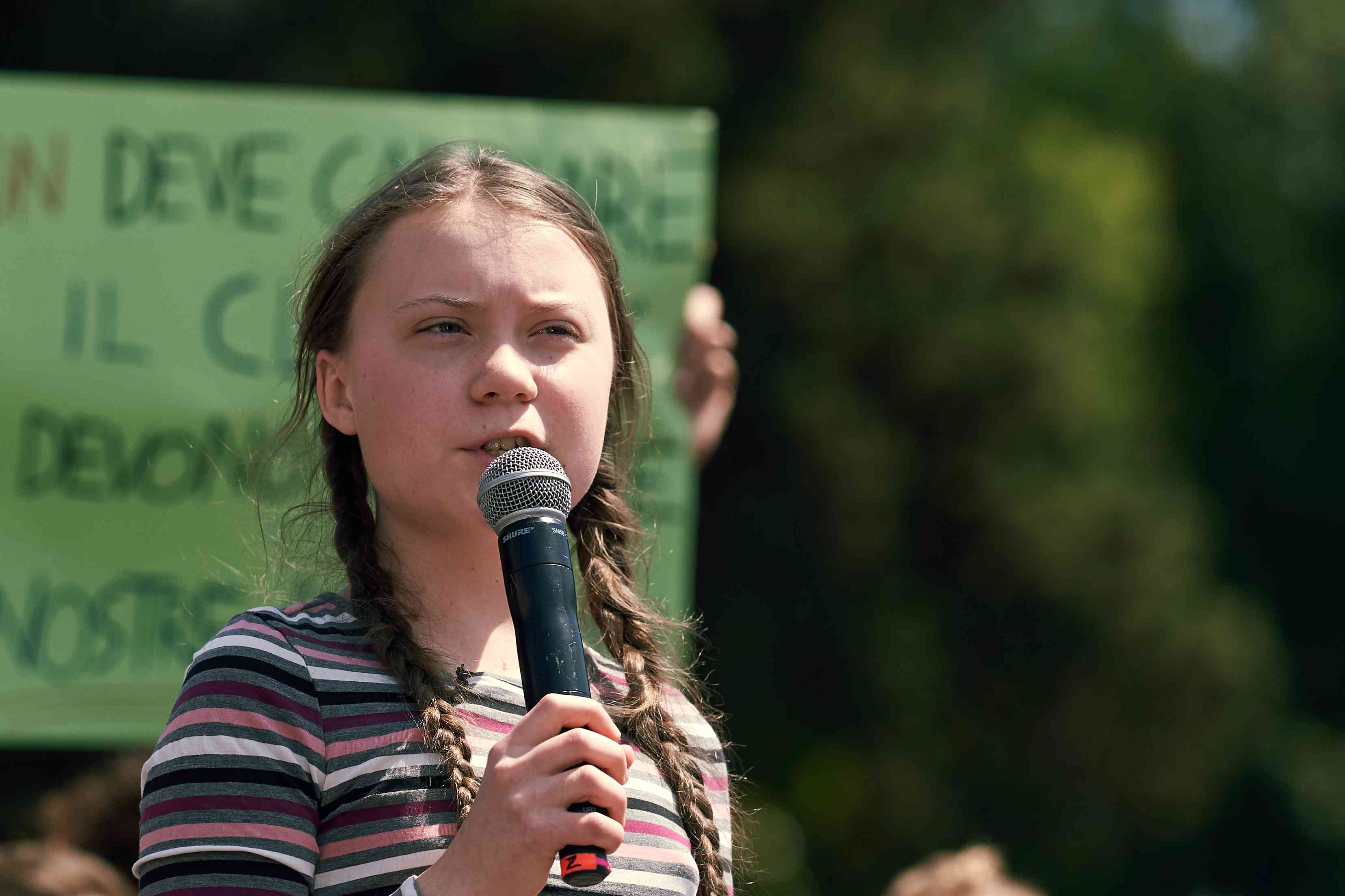 Greta Thunberg background