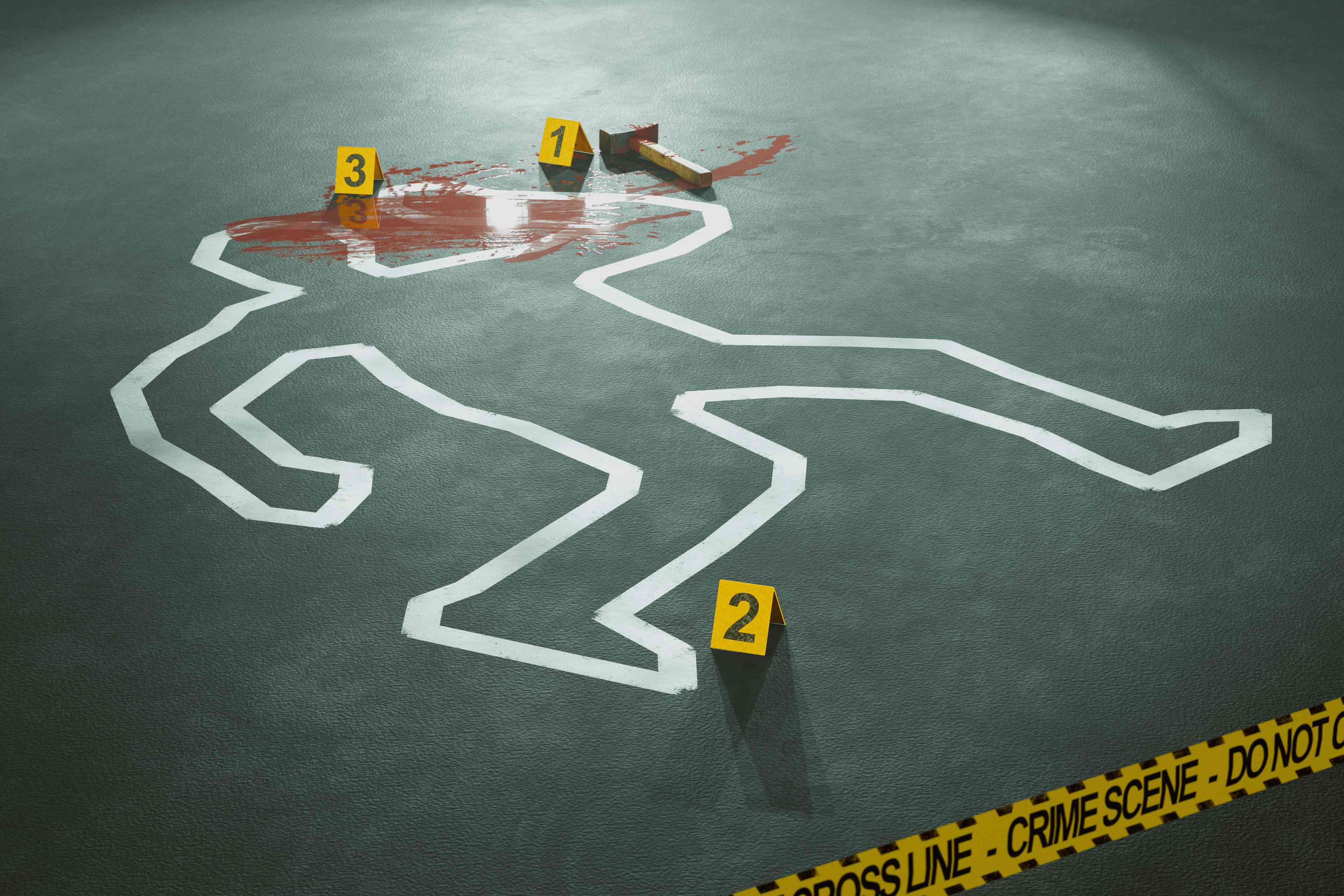 Murder Scene background