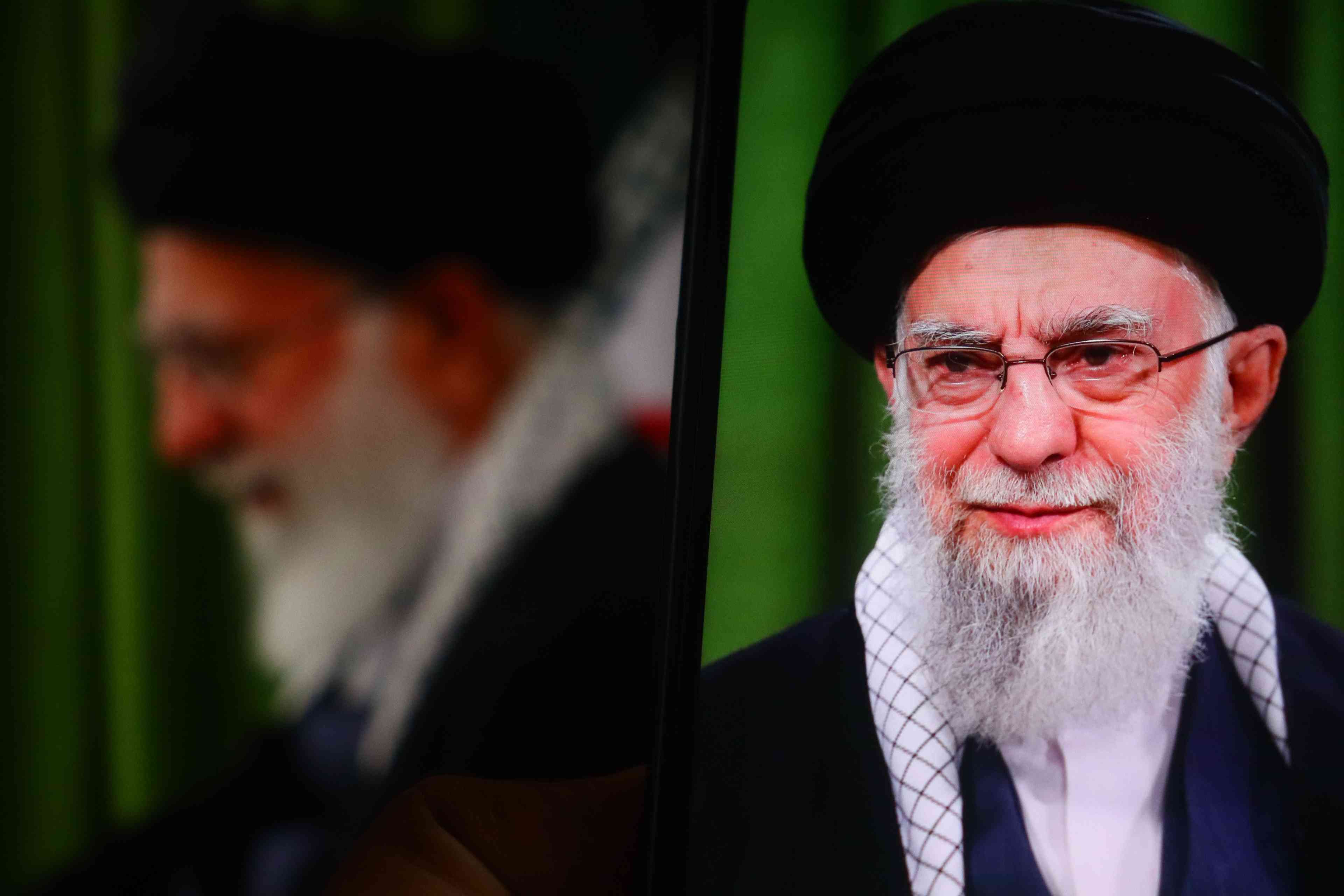 Ali Khamenei. background
