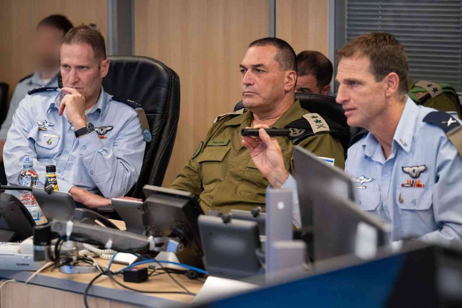 IDF operating strikes against Iran background