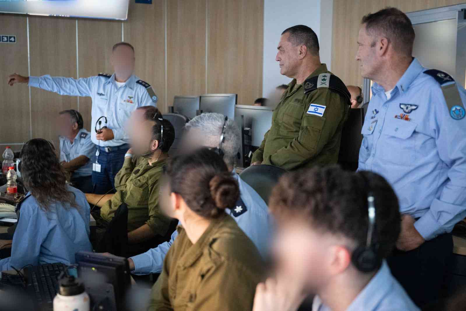 IDF operating strikes against Iran background