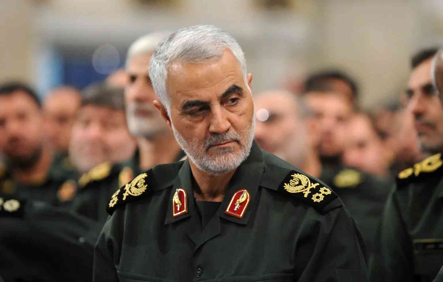 Qassem Soleimani, the Quds Force commander killed  background