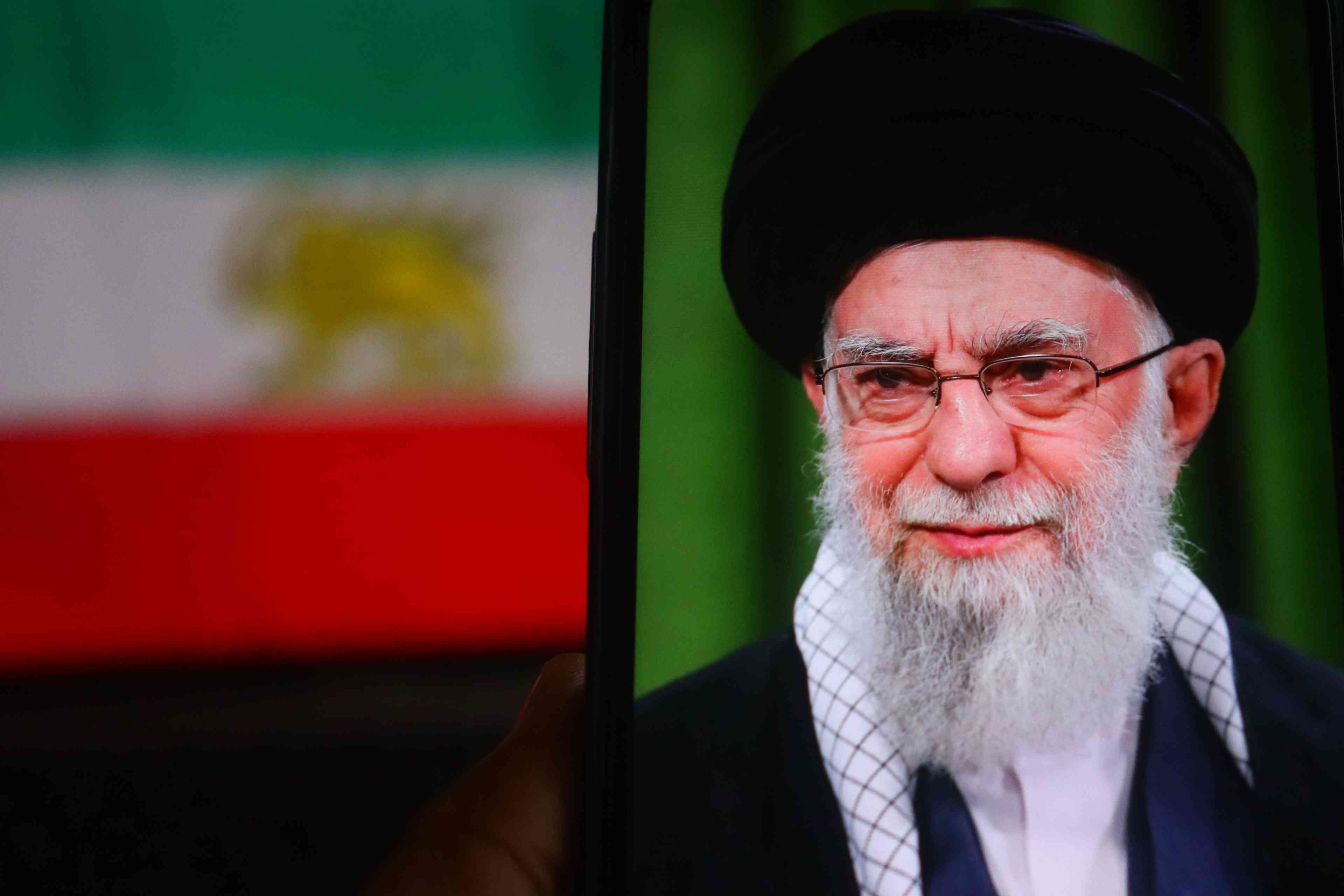 Ali Khameini. background