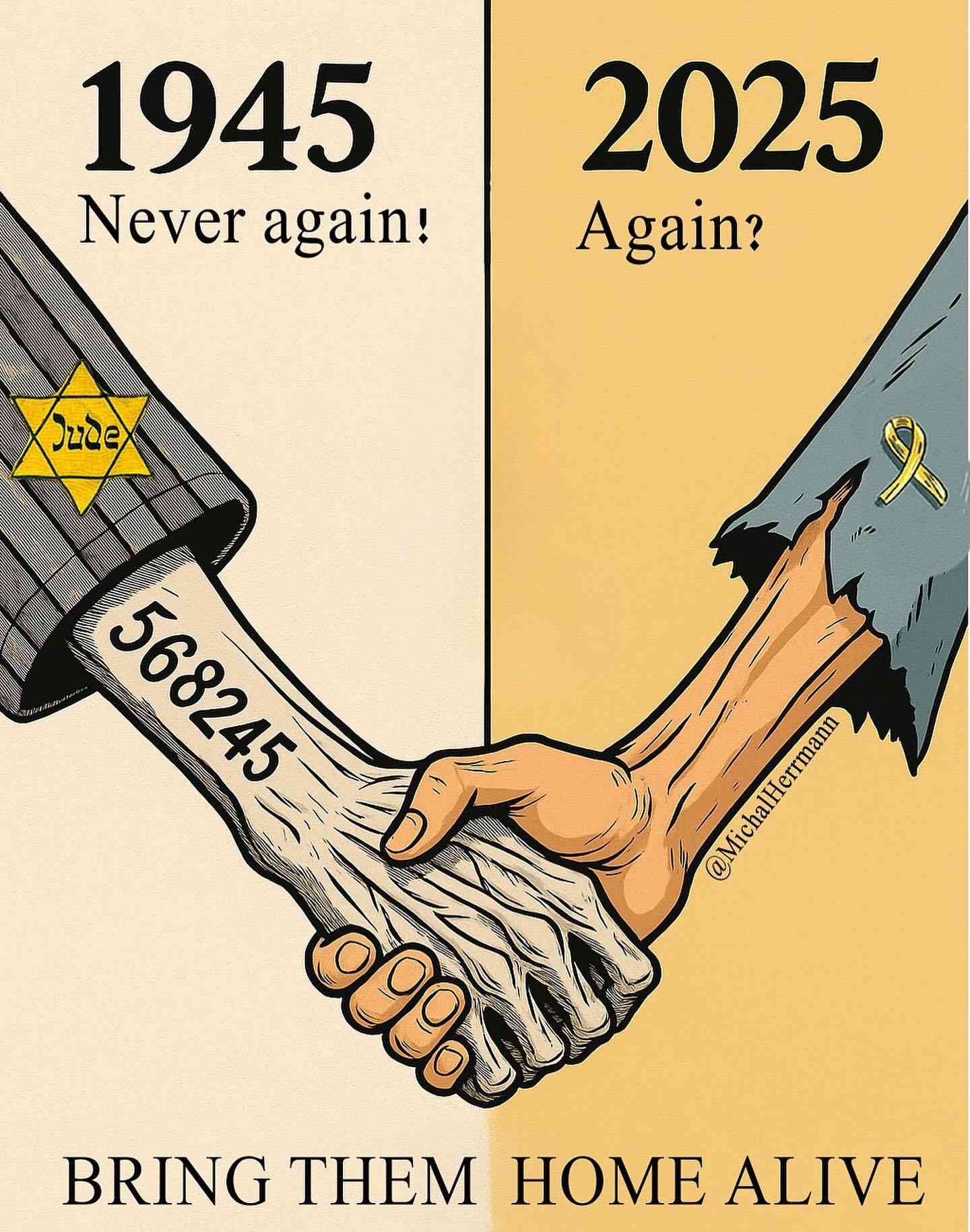 Never Again? Again. background