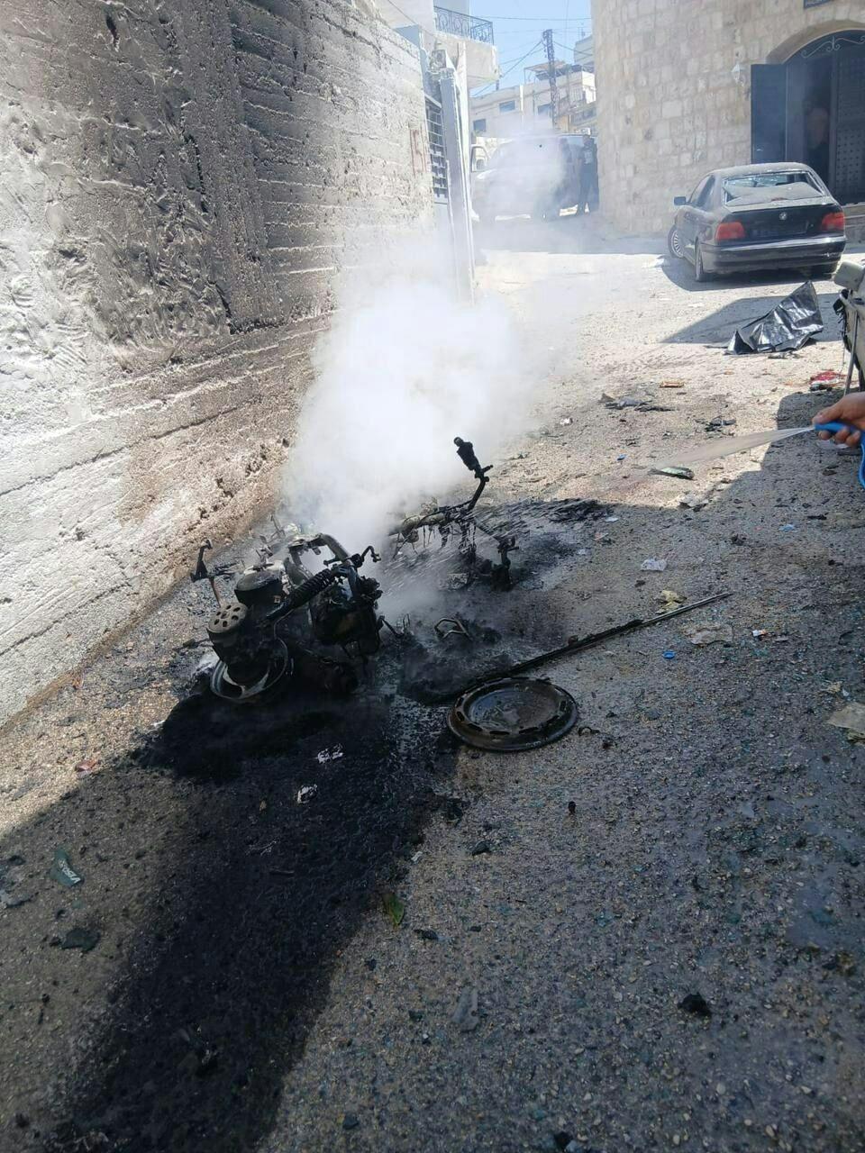 Israeli drone strike kills two on motorcycle in southern Lebanon