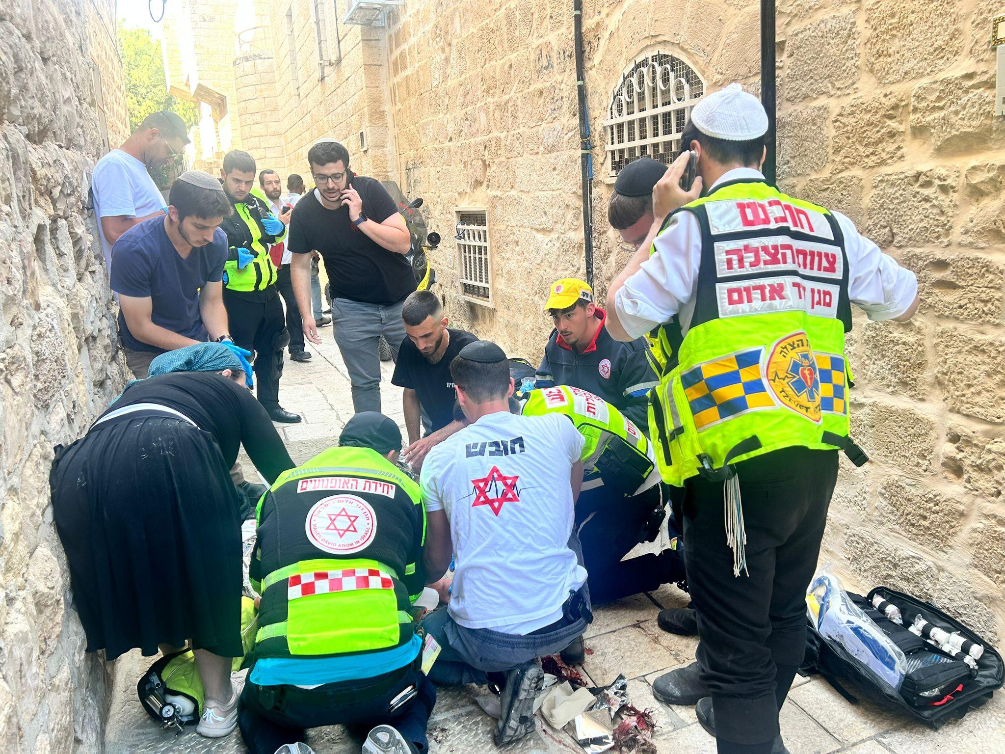 Gas explosion in Jerusalem's Old City