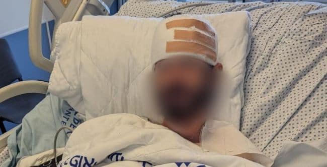 The injured settler