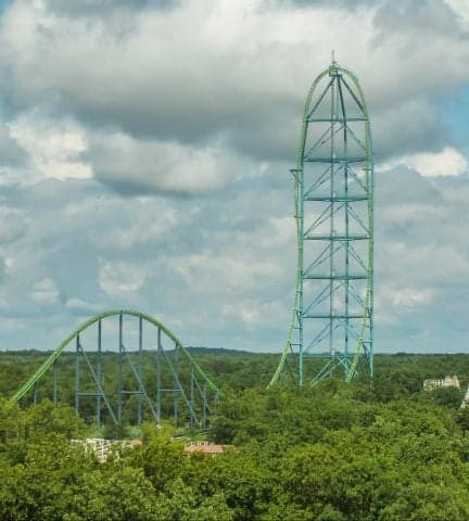 The fastest and highest roller coaster