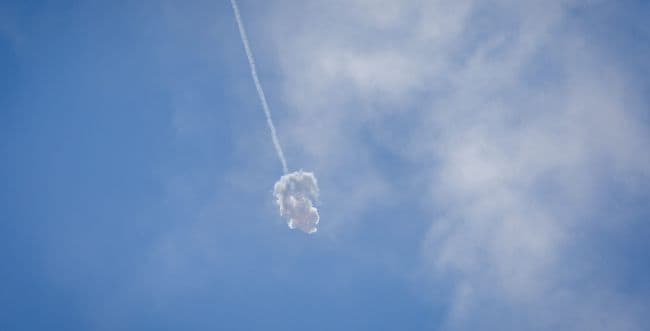 Iron Dome interception, archive
