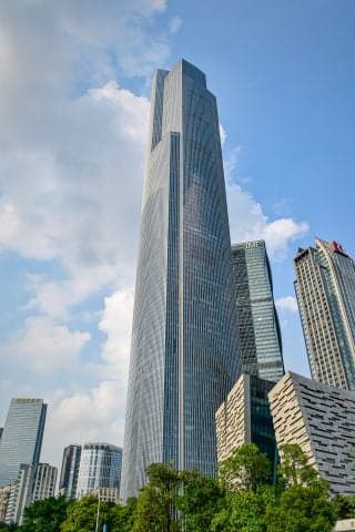The Financial Center in Guangzhou The Financial Center in Guangzhou