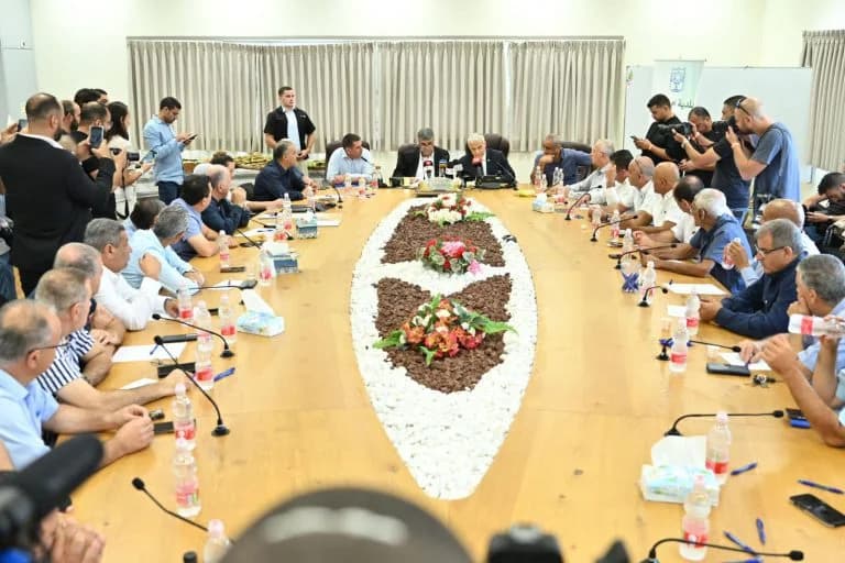 The meeting The meeting