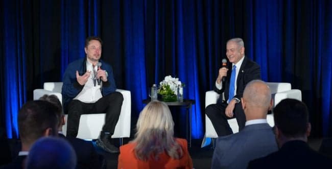 Netanyahu & Musk, Live