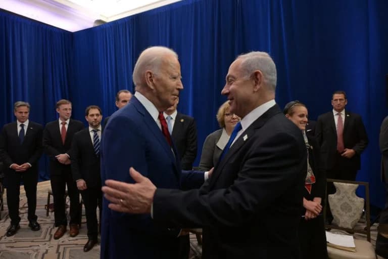 Netanyahu & Biden Netanyahu & Biden