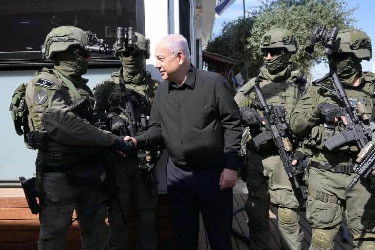 Prime Minister with the Gideon Unit Prime Minister with the Gideon Unit
