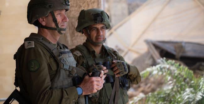 Documentation: The Chief of Staff and the Head of the Shin Bet Assessing the Situation in Gaza