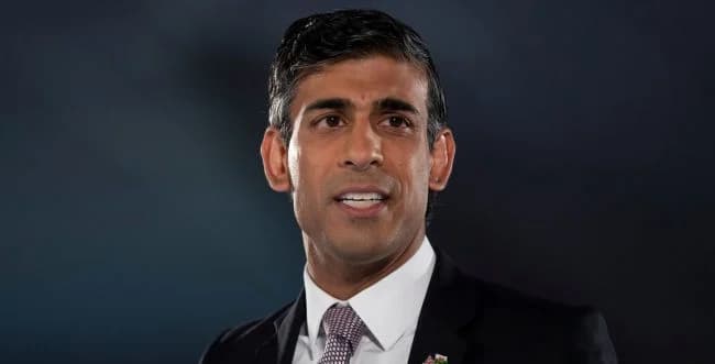 British Prime Minister Rishi Sonak 