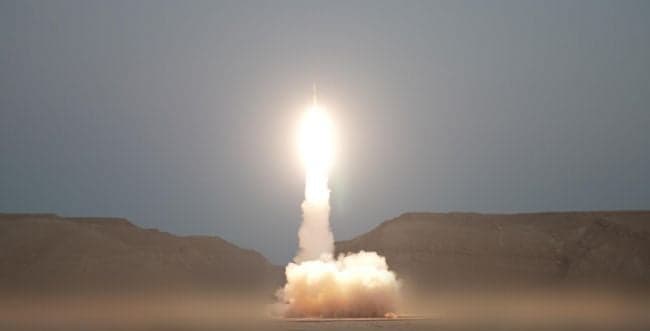 Launch of an "Arrow" interceptor