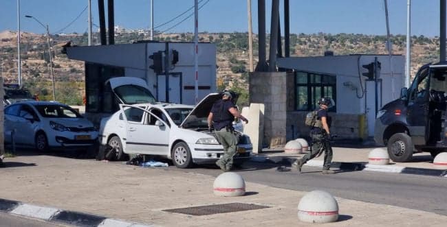 The scene of the attack