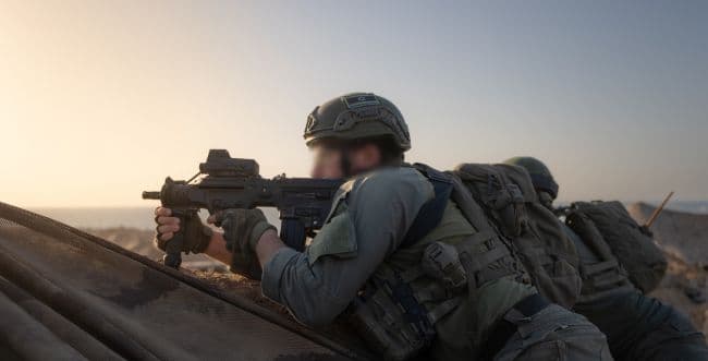 Fighting in Gaza.