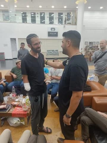 With Moshe Peretz With Moshe Peretz