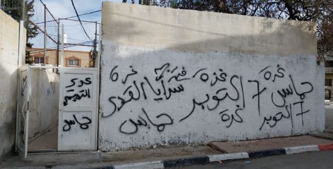 "Death to the Jews": Yehoshua Bin Nun Tomb Complex was Desecrated 