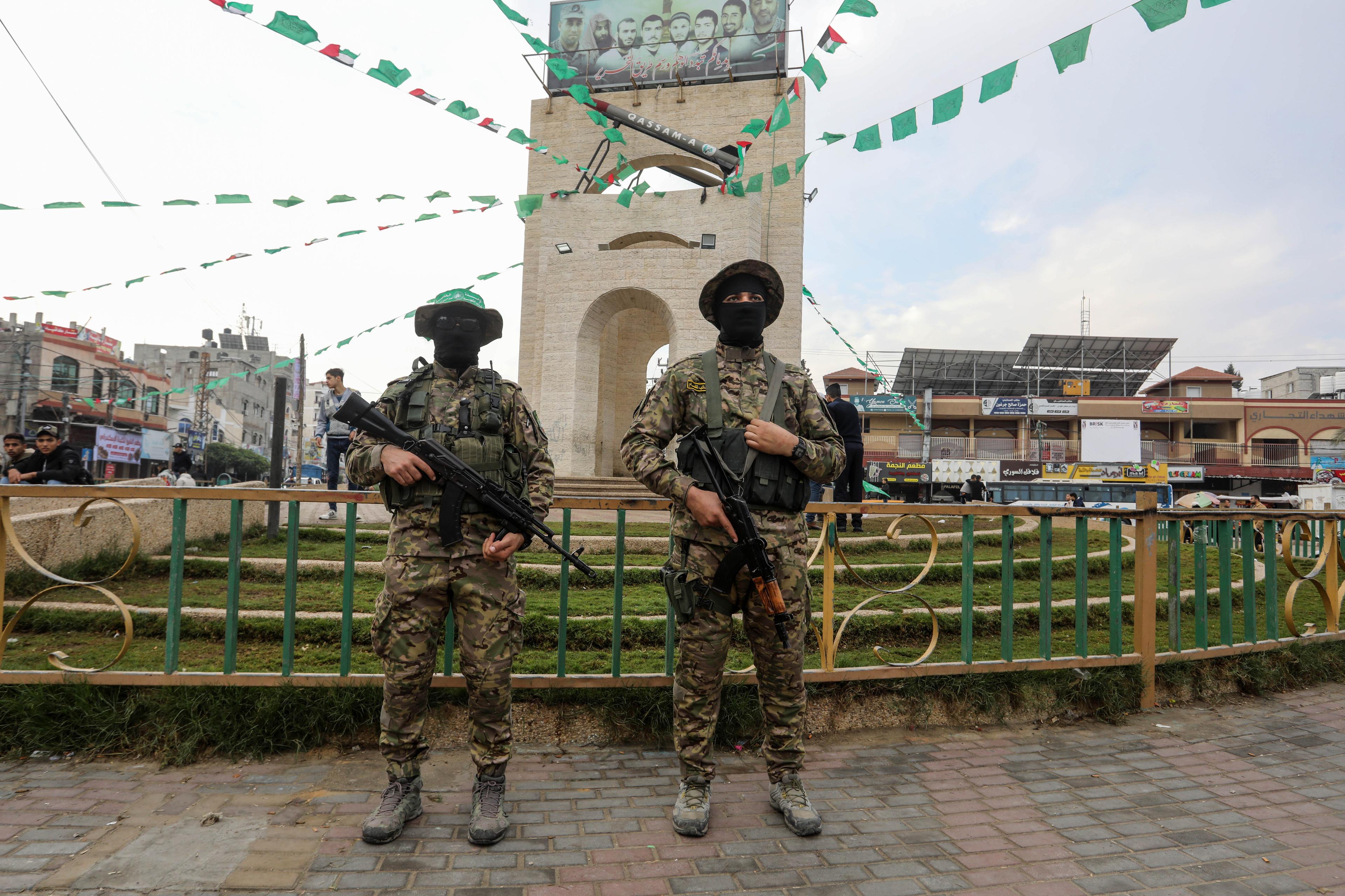 Hamas terrorists.