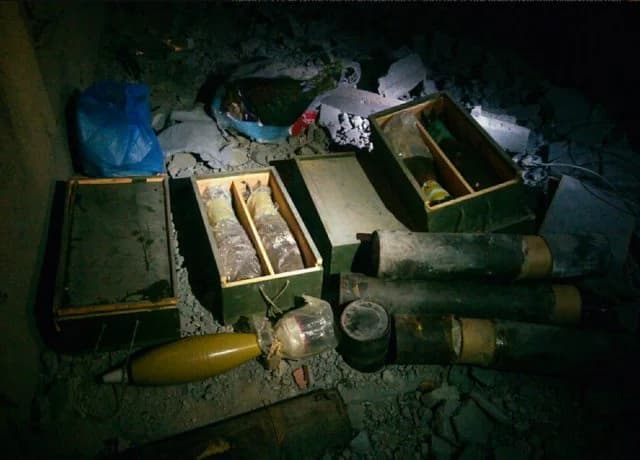 combat equipment found combat equipment found