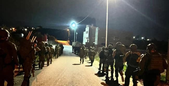 IDF activity in Judea and Samaria