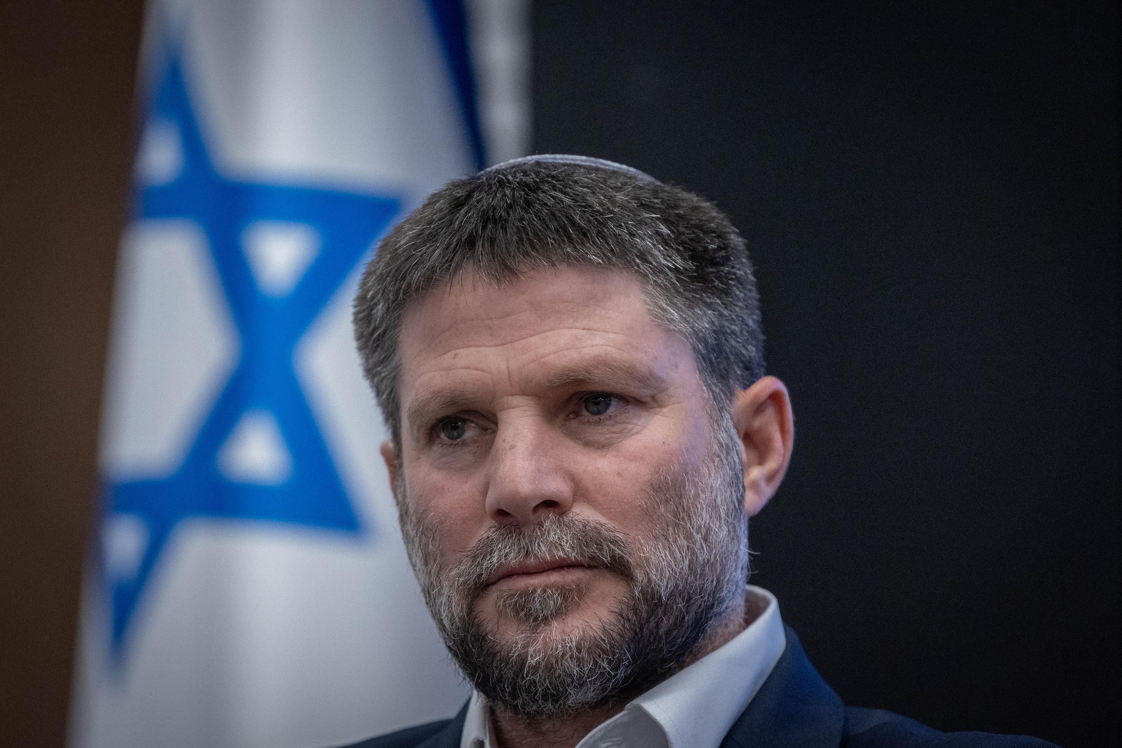 Still in the government, for now. Smotrich.