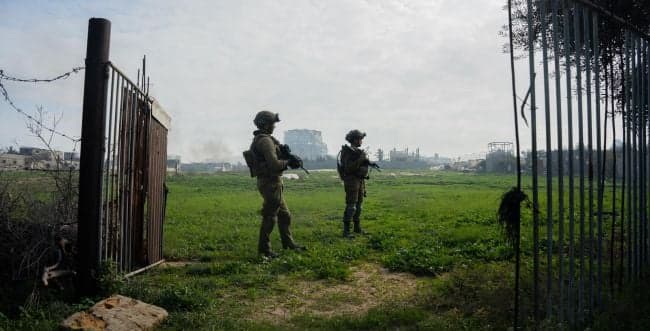 IDF soldiers in Gaza