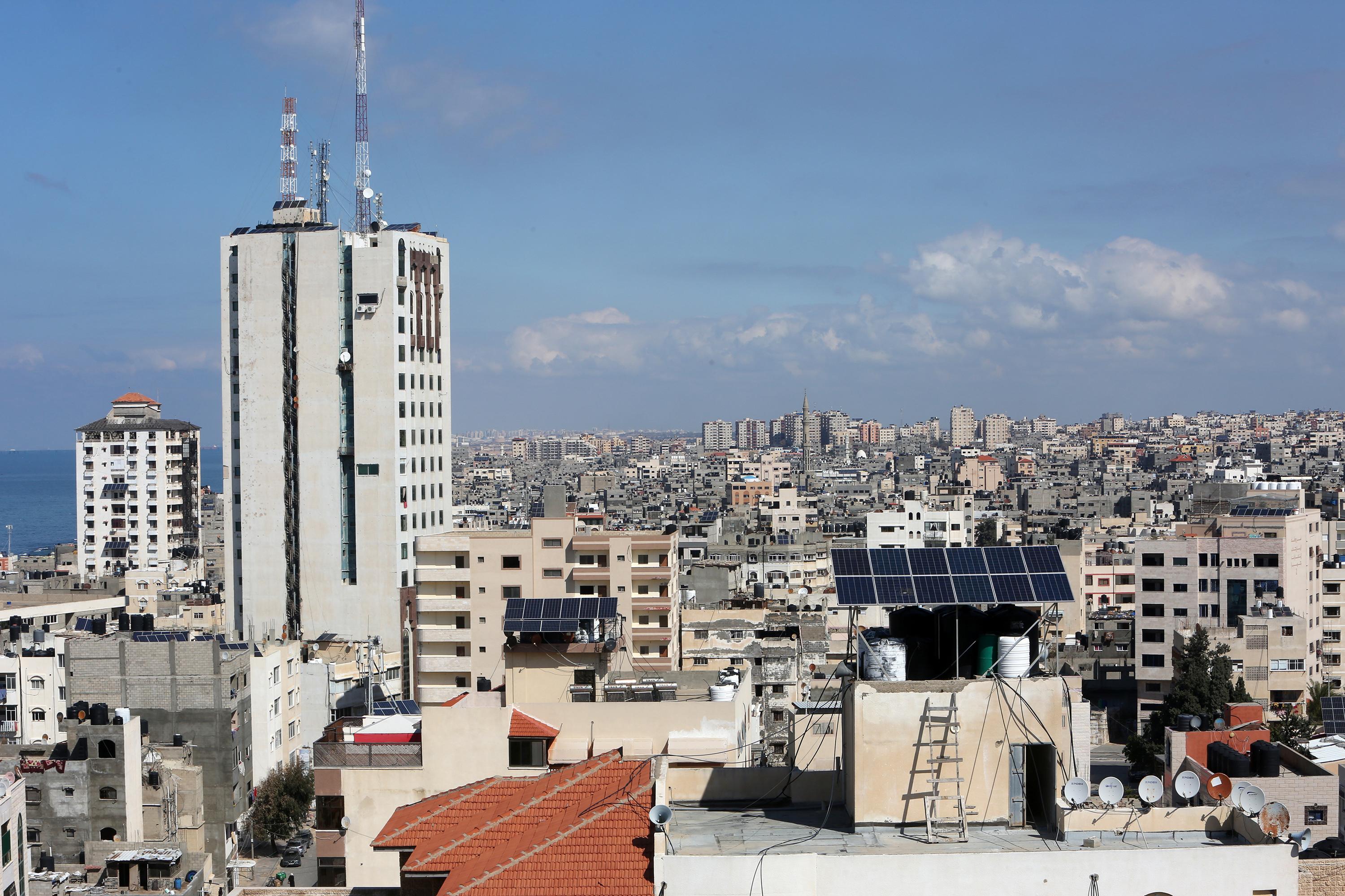 Before the war, just an ordinary Mediterranean city. Gaza in 2022.