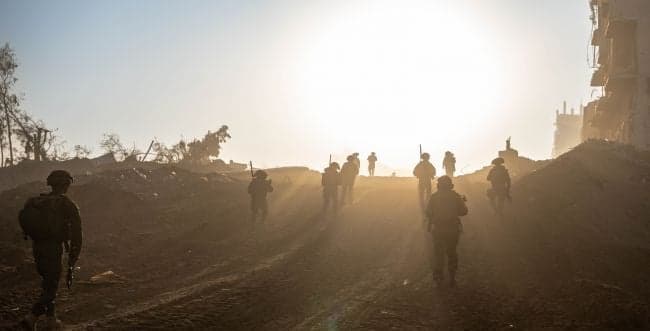 IDF soldiers in Gaza