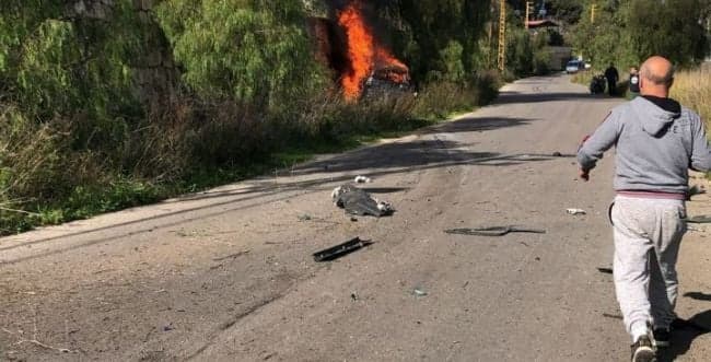 The scene of the attack. The scene of the attack.