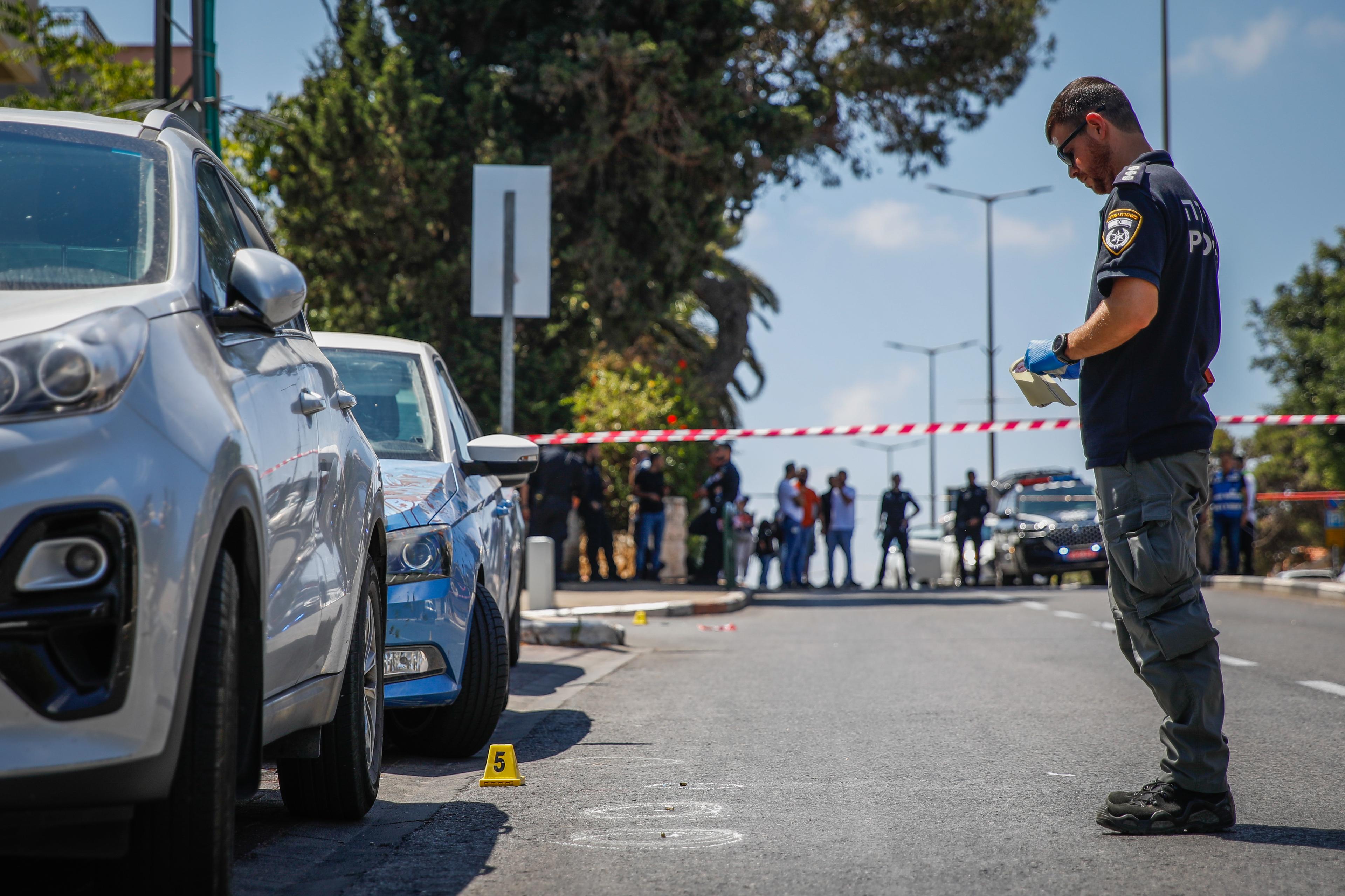 Crime scene, illustration