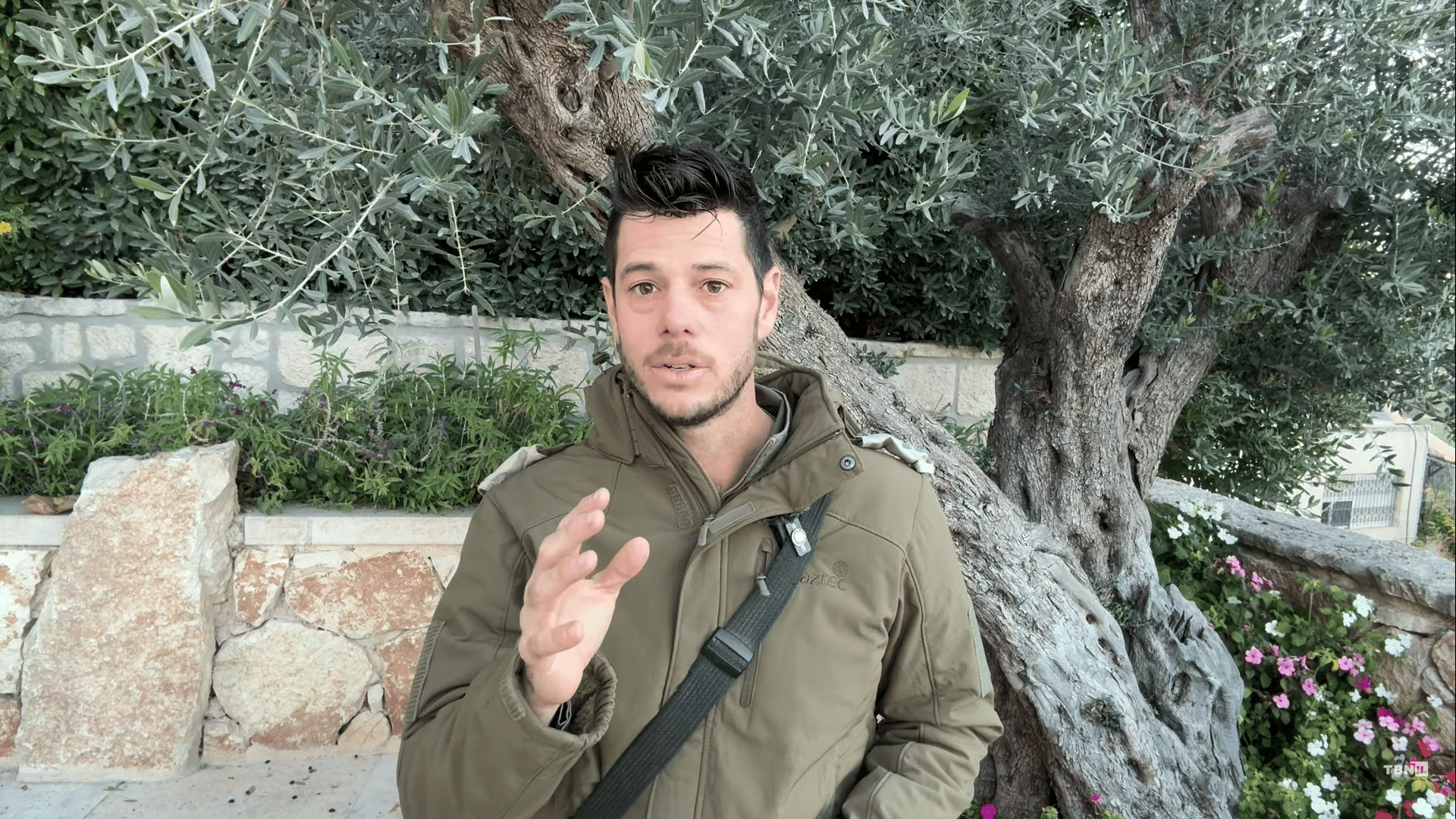 TBN Israel's reporter Yair Pinto
