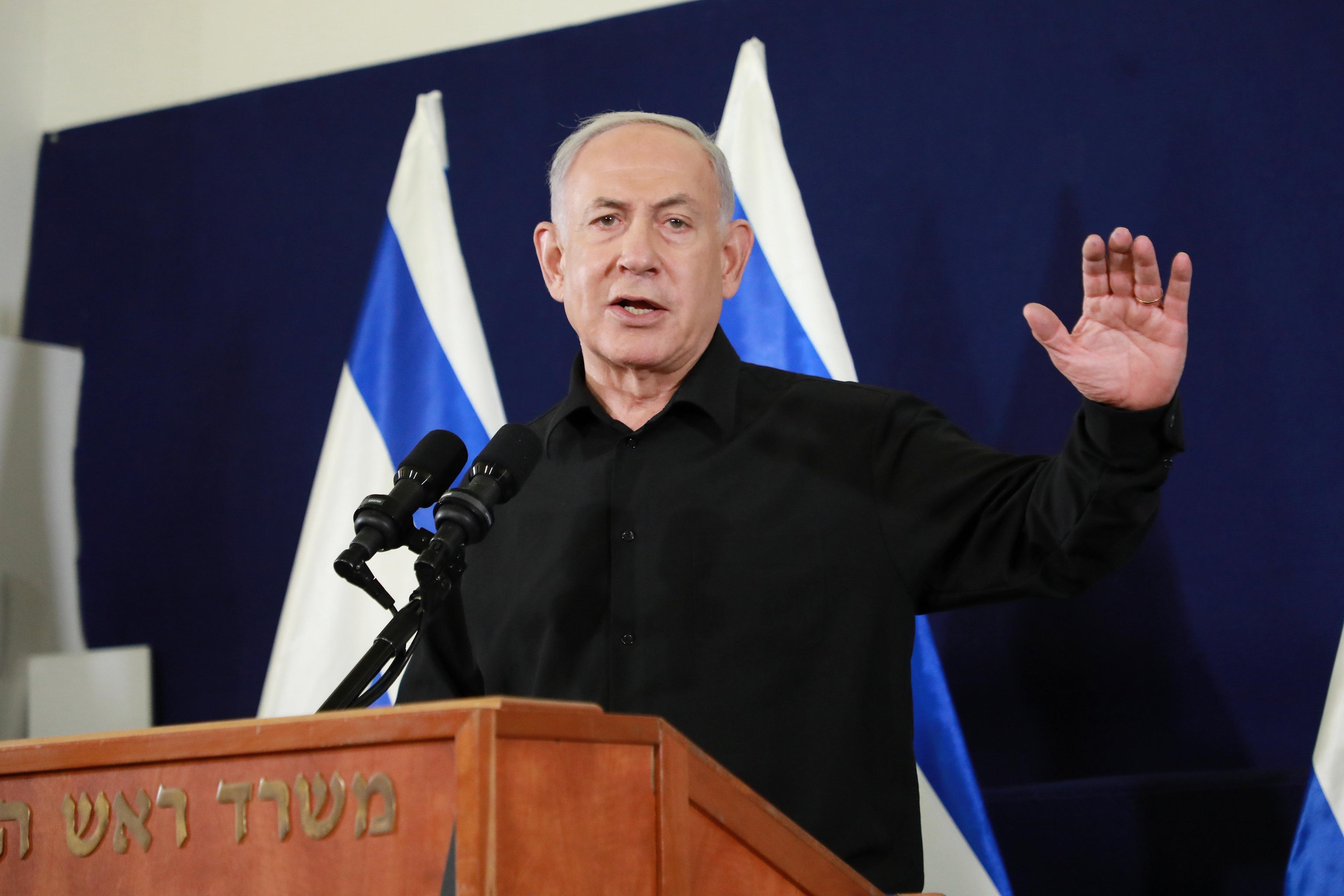 The idea that the war is being extended to save Bibi's political career is "nonsense," per source. The idea that the war is being extended to save Bibi's political career is "nonsense," per source.