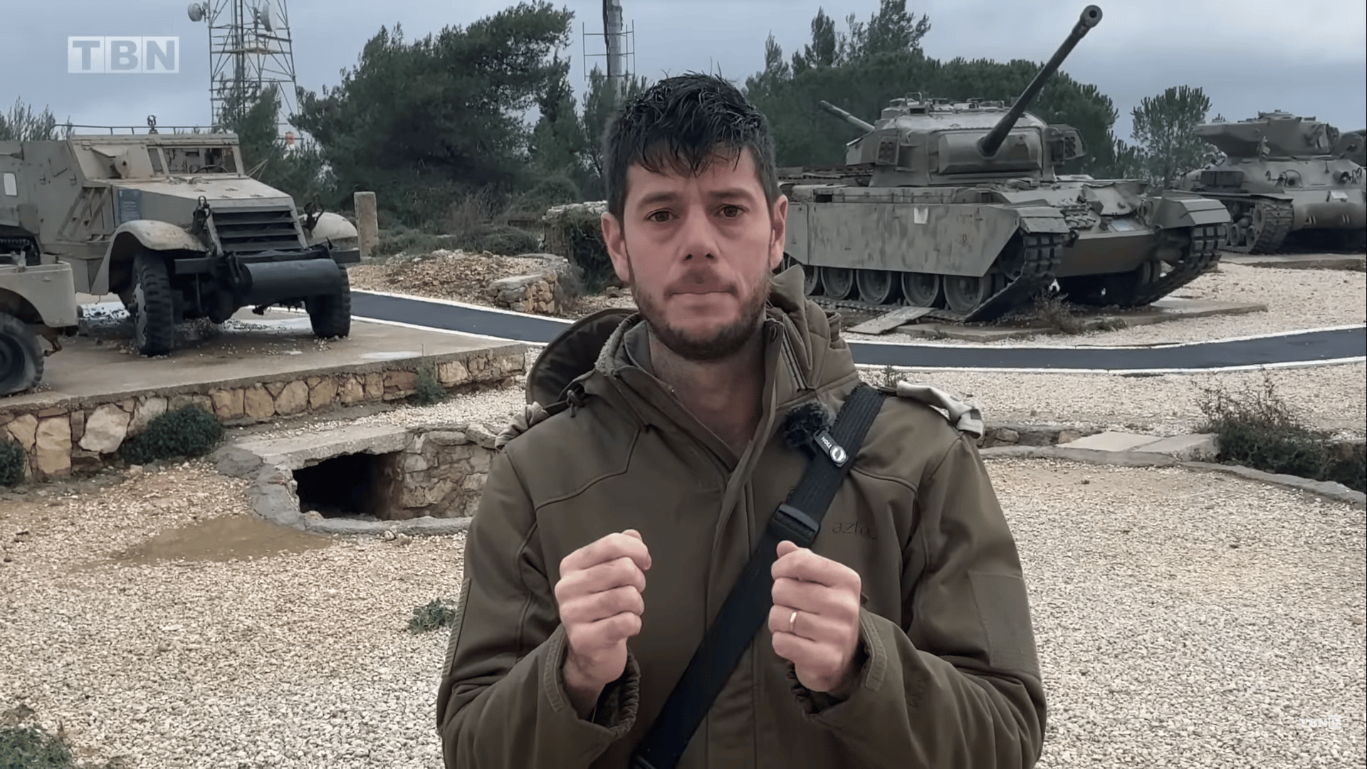 TBN Israel's reporter Yair Pinto