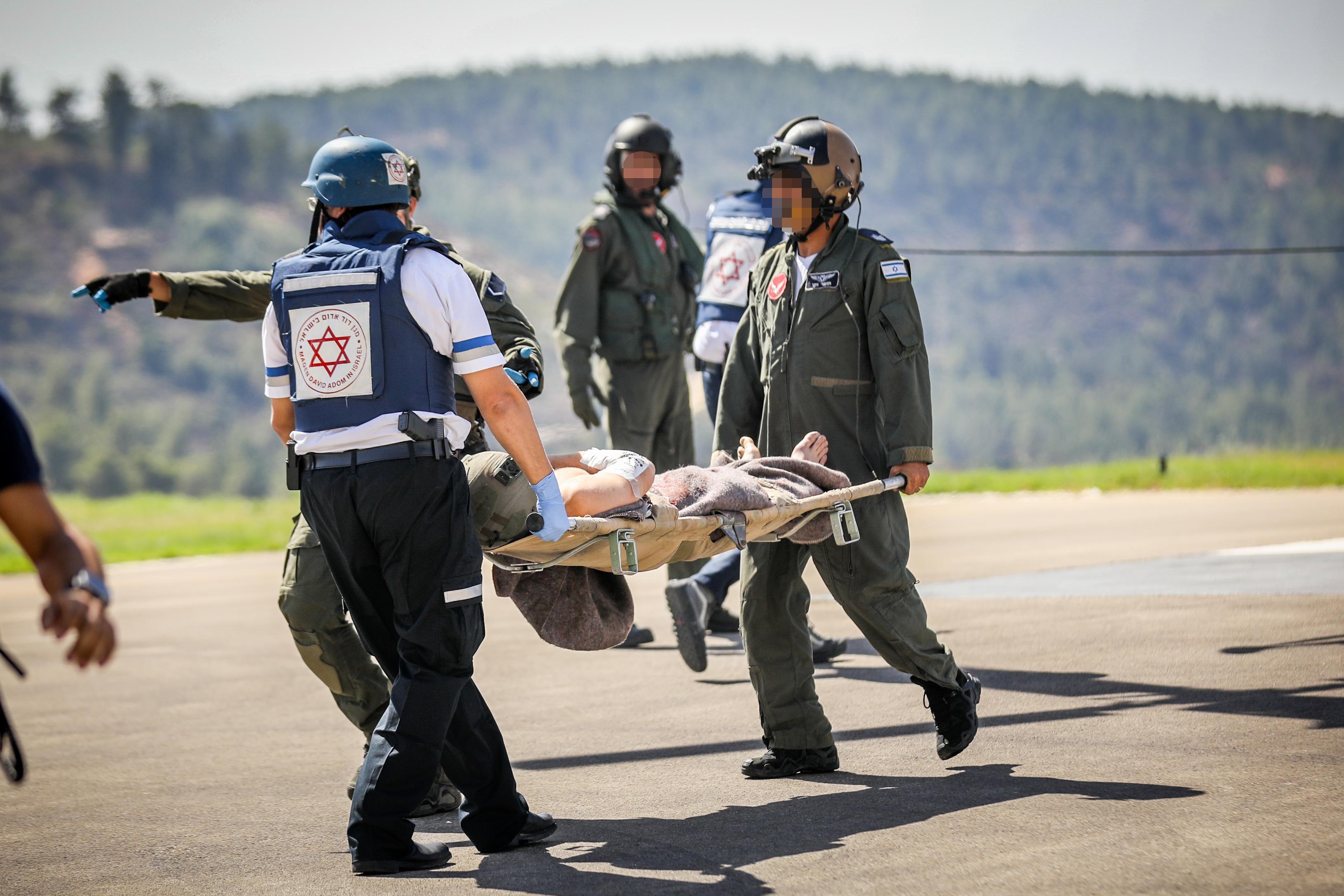 Evacuating wounded soldiers from the battlefield is just the first step.