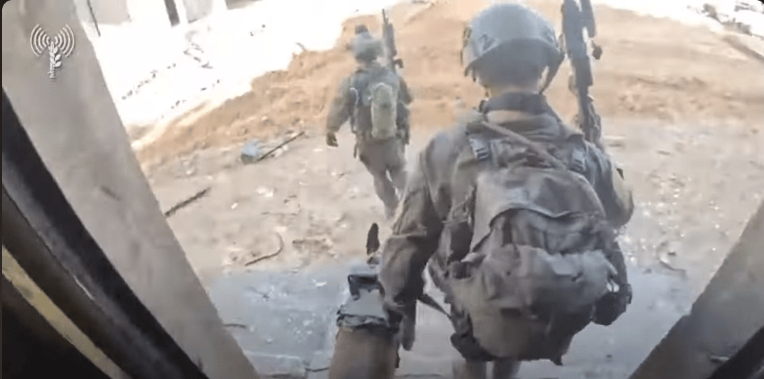 Man and his best friend hunting terrorists. Man and his best friend hunting terrorists.