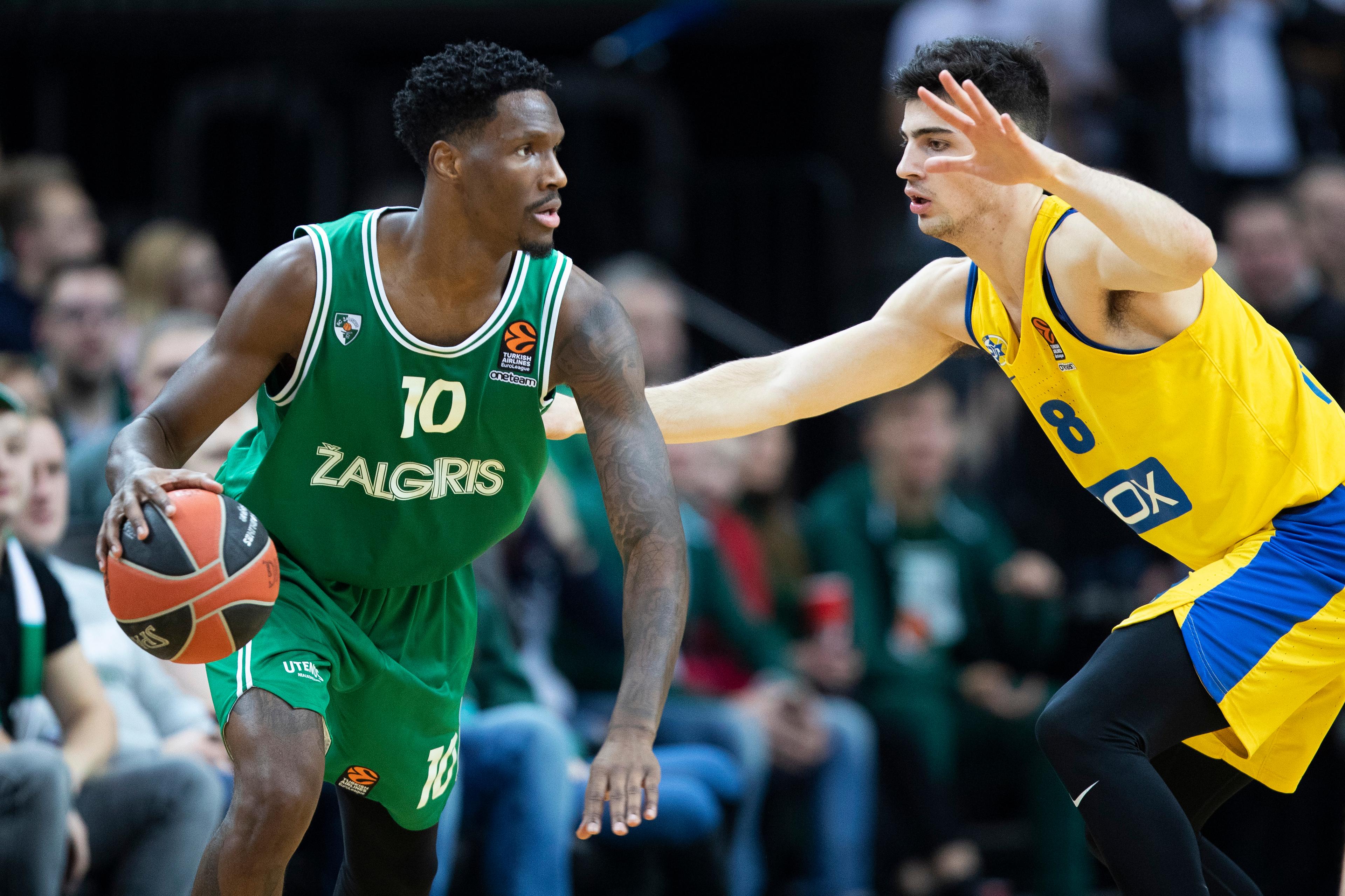 Deni Avdija starring for Maccabi Tel Aviv