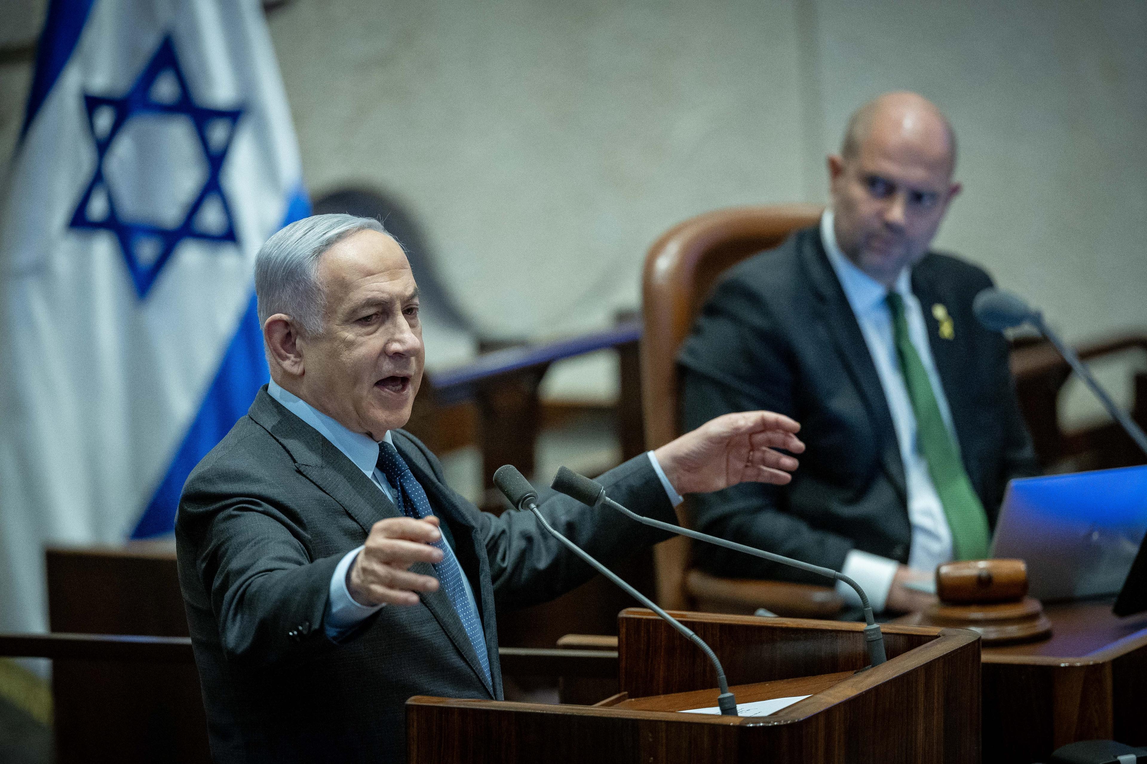 Prime Minister Binyamin Netanyahu.